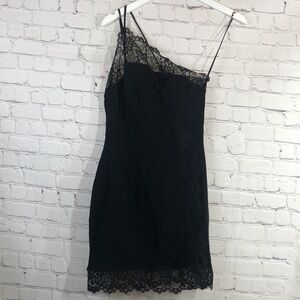 Free people intimate black one shoulder